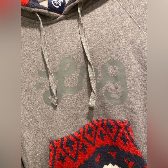 NWOT LRG Grey and Plaid Hoodie - Picture 4 of 6